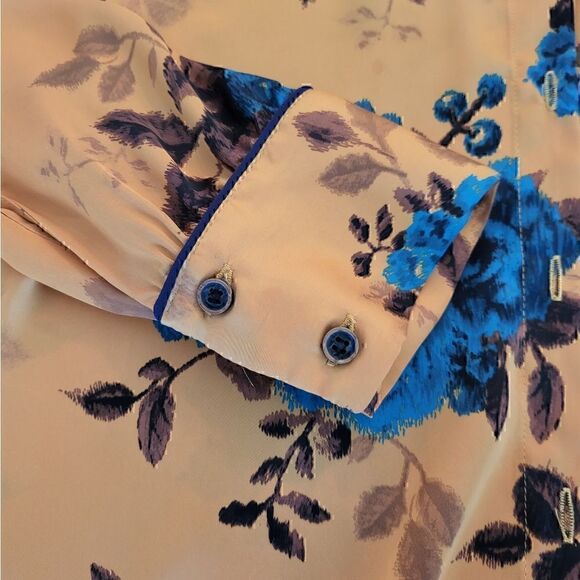 Zara Women's XL Button Up Blouse Date Night and Vacation Worthy! - Picture 4 of 6